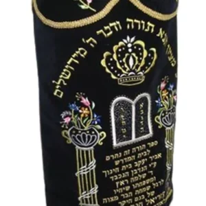 מעיל לספר תורה מסורתי צבעוני