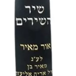 מעיל למגילה עם רקמה בכסף וזהב