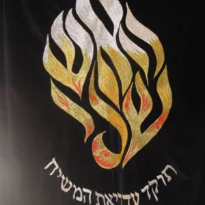 פרוכת "האש שלי"